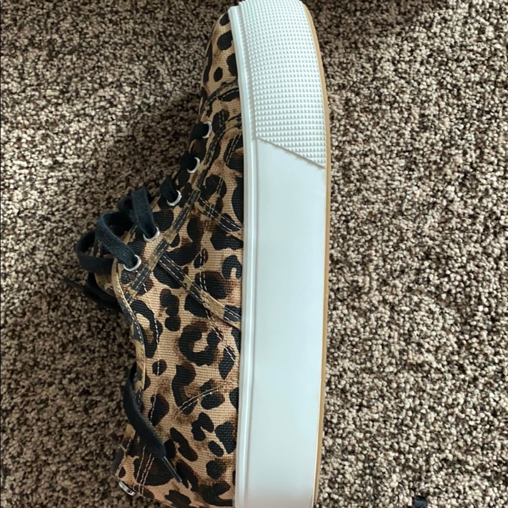 Steve Madden Leopard Print Emmi Platform Shoes - image 2